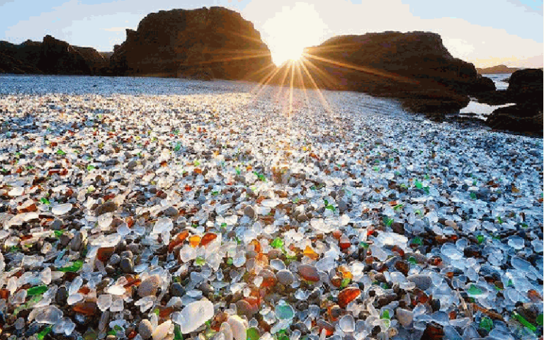 What Beach Has the Most Sea Glass