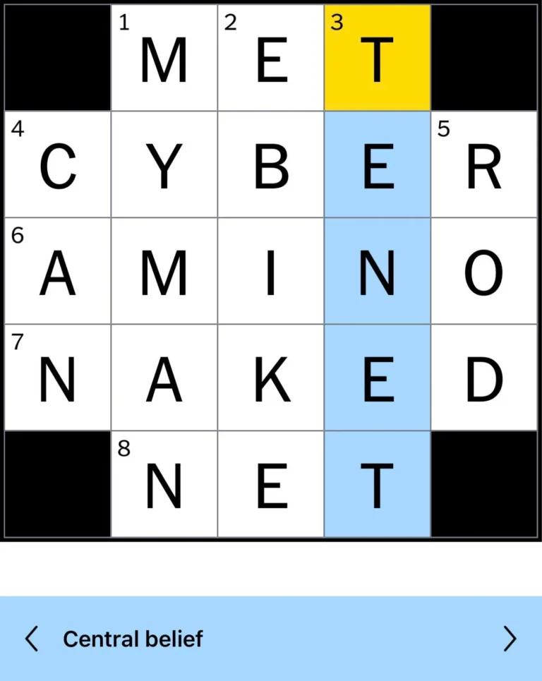 The Art of Puzzling: NYT Mini Crossword Answers