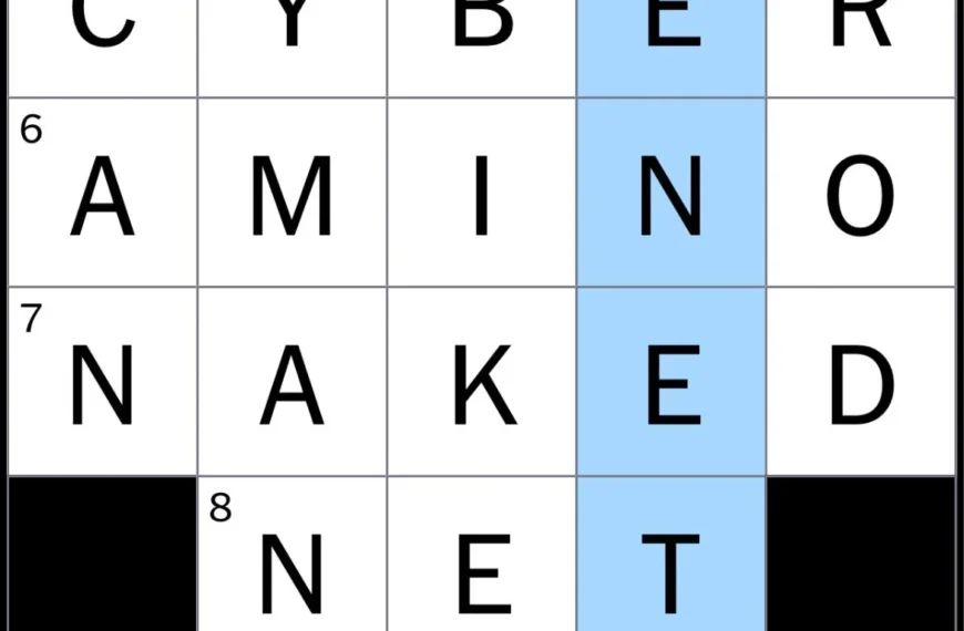 The Art of Puzzling: NYT Mini Crossword Answers