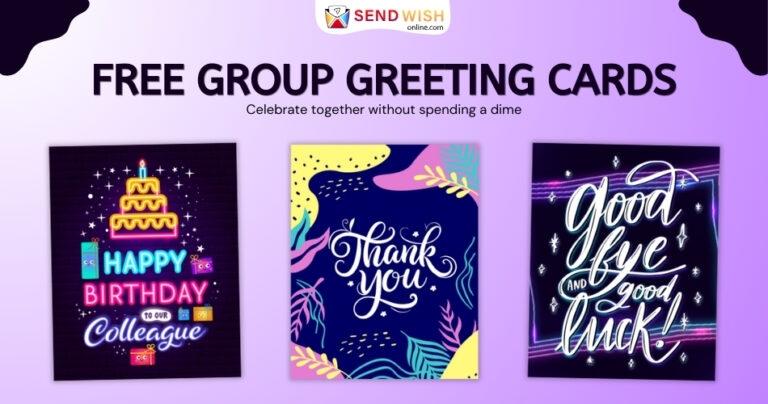 Free Group Greeting Cards: Thoughtful Messages for Every Occasion