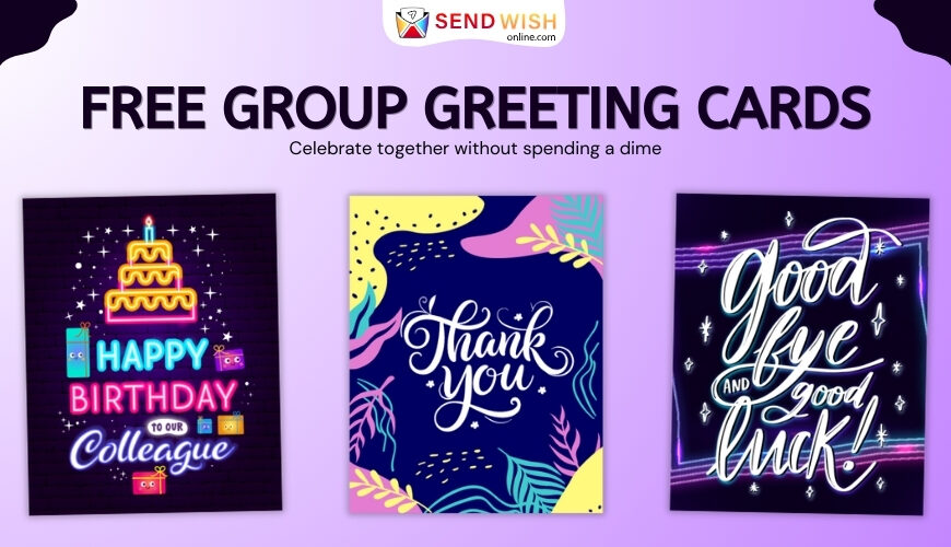 Free Group Greeting Cards