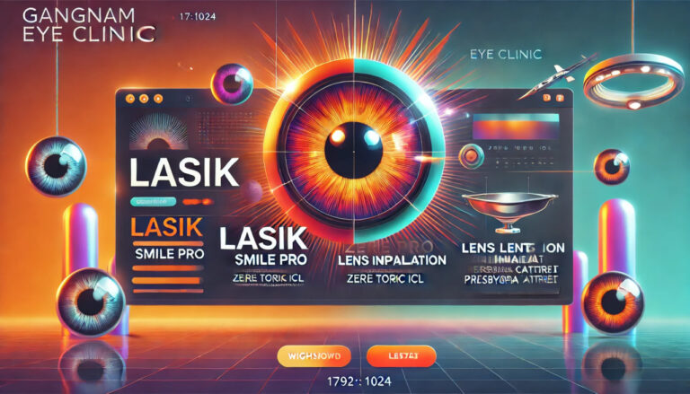 Experience Safe and Effective LASIK Eye Surgery at Gangnam’s Leading LASIK Clinic