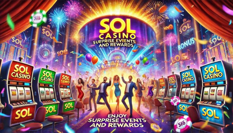 Sol Casino Guarantee: Play Safely and Comfortably with Real-Time Member Support