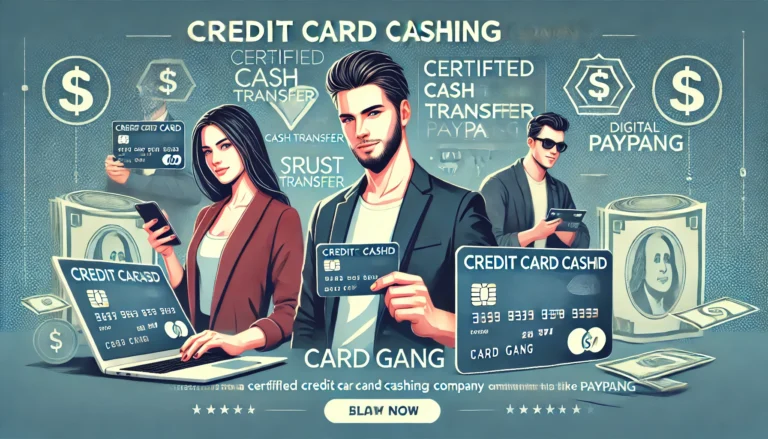 Card Gang: Unlocking Secure Credit Card Cashing with Flexible Installments and Low Fees